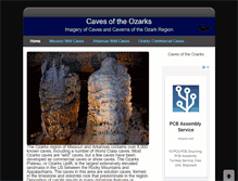 Tablet Screenshot of ozarkscaves.com